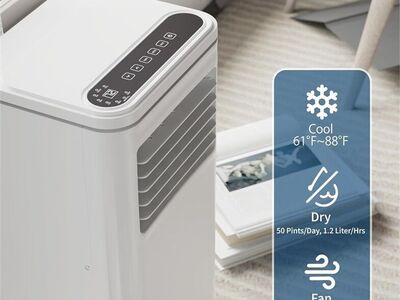 10000 BTU, Garvee 3-in-1 Portable AC