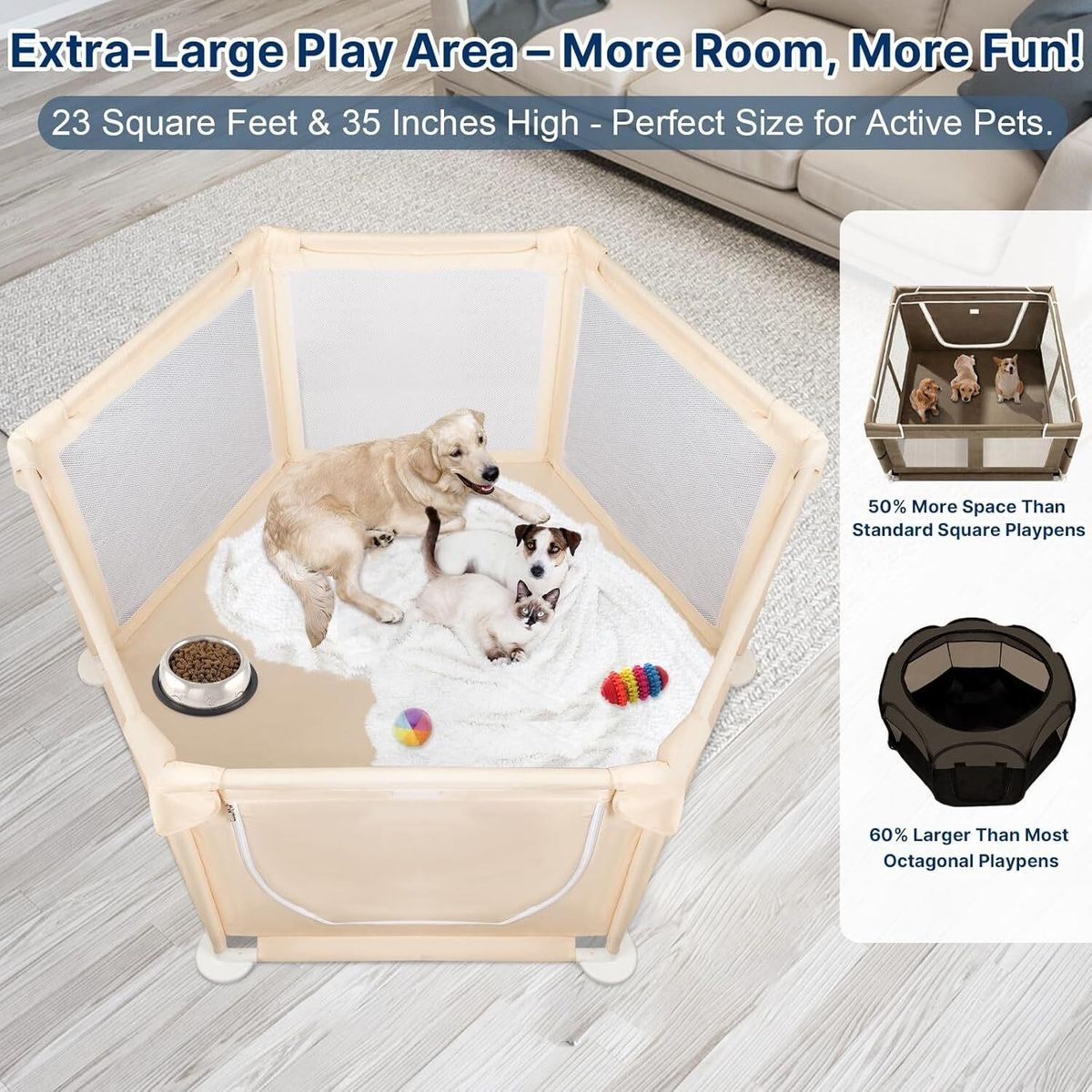 Extra-Large Pet Play Pen