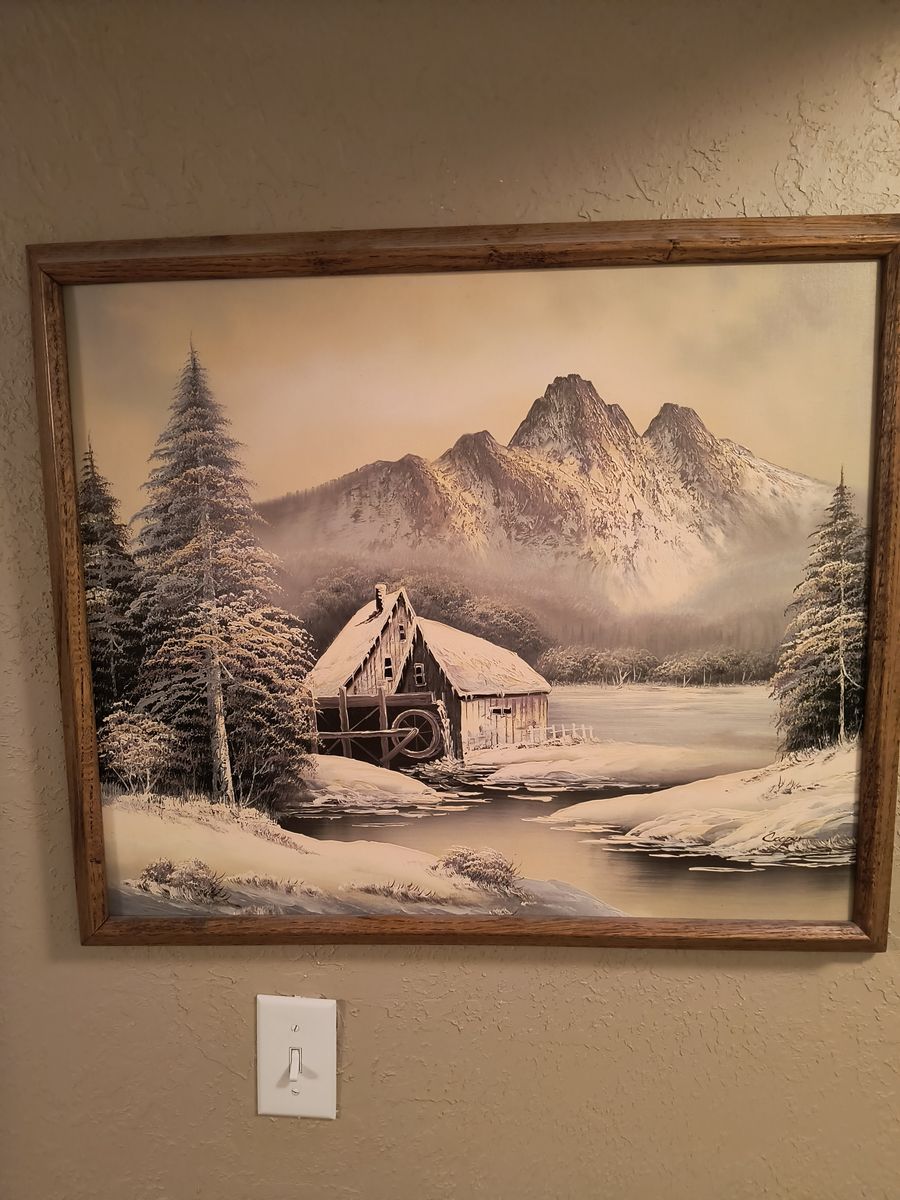 Vintage Oil on Canvas paintings