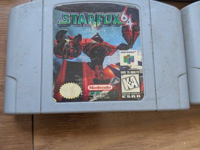 Star Fox 64 Nintendo 64 N64 Game Cartridge Used
