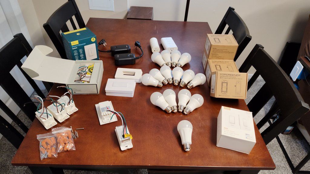 Various smart home devices