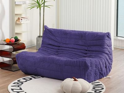 N&V Fireside Premium Corduroy Loveseat