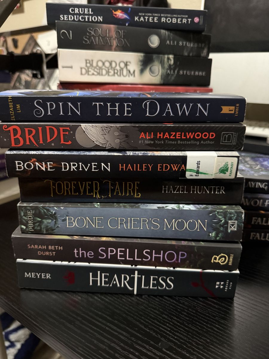 Fantasy/ Romance Fantasy Books