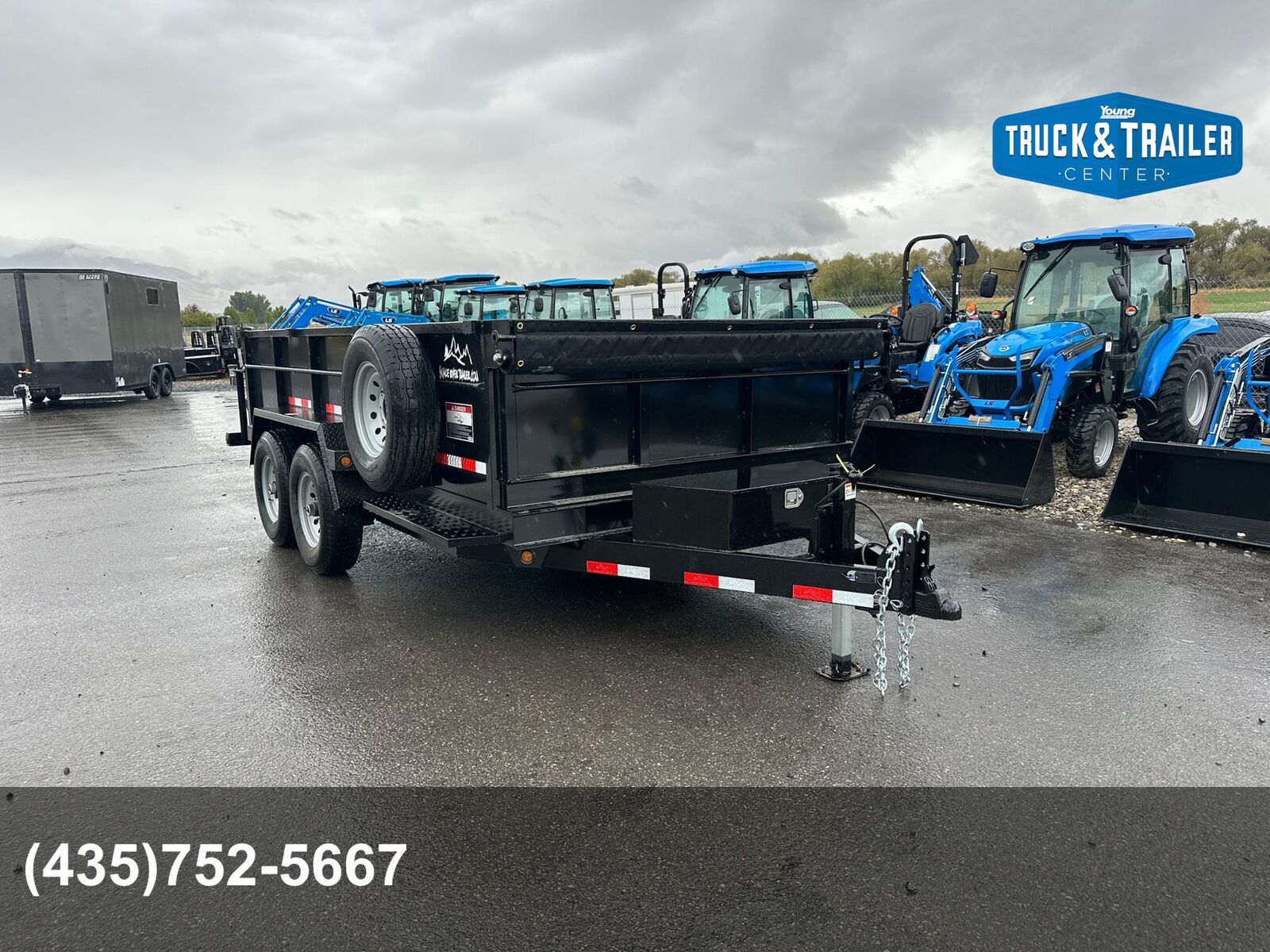 2026 Snake River 14' Dump Trailer