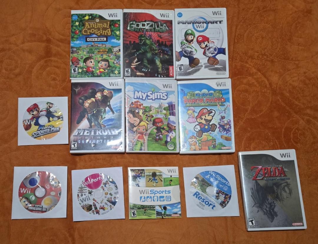 Wii game bundle including Wii Sports! trades considered!