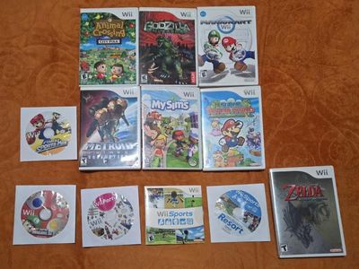 Wii game bundle including Wii Sports! trades considered!