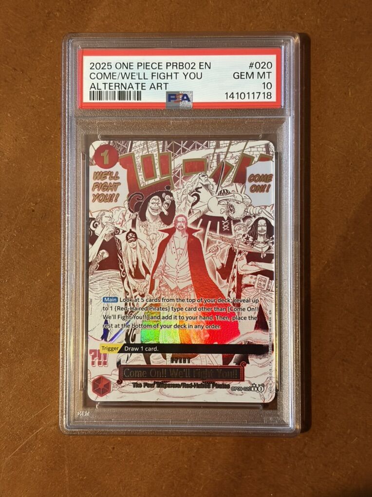 Come On!! We'll Fight You!! Manga PSA 10