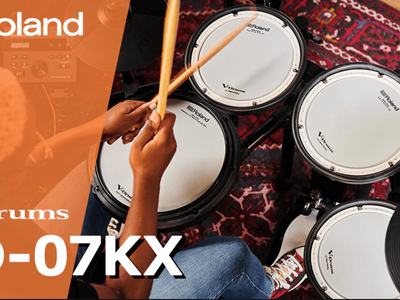 Brand new Roland V-Drum set TD-07KX.