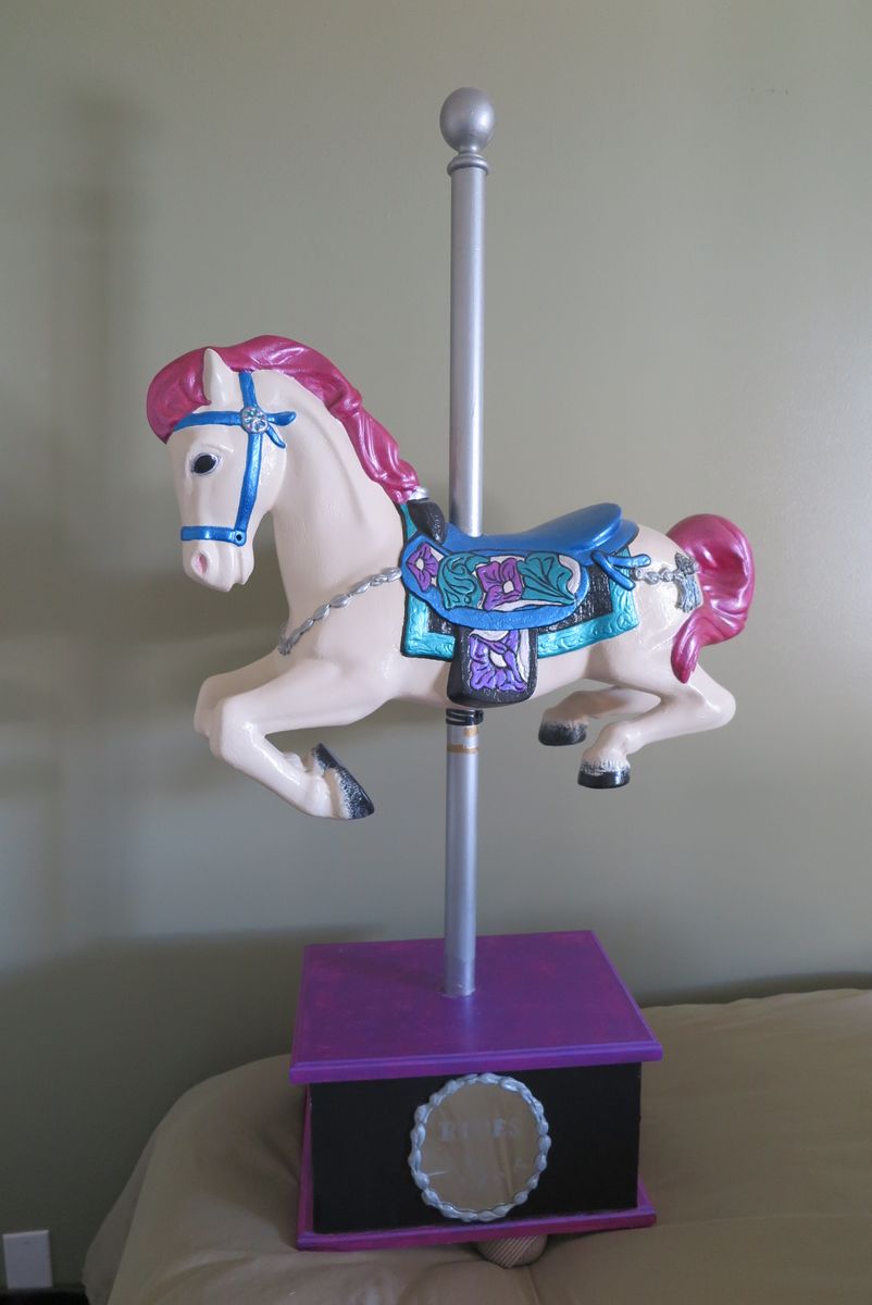 carousel horse very nice piece of art work