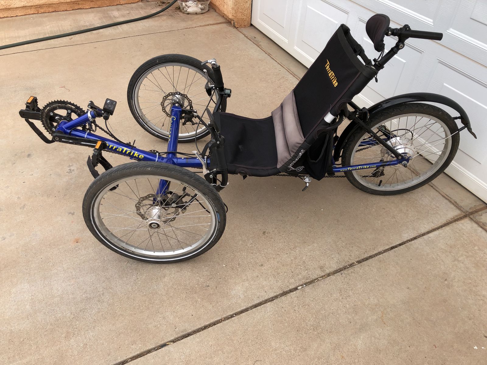Terra Trike Electric Recumbent Trike Bike