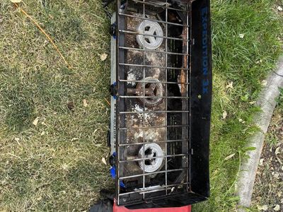Camp Chef Expedition 3X 3-Burner Outdoor Camping Stove Range