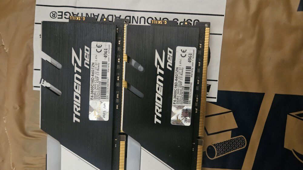 G.Skill TridentZ NEO RGB 64GB (2x32GB) DDR4 Memory