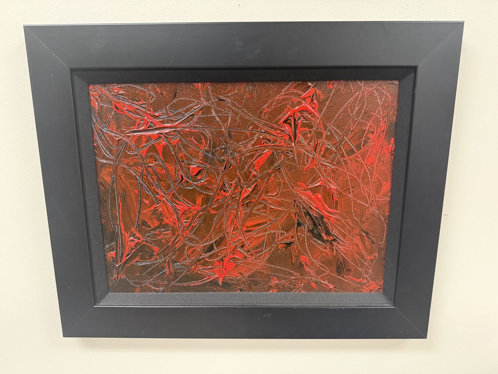 Original Cary Griffiths Acrylic on Board Painting signed & Framed