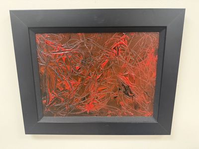 Original Cary Griffiths Acrylic on Board Painting signed & Framed