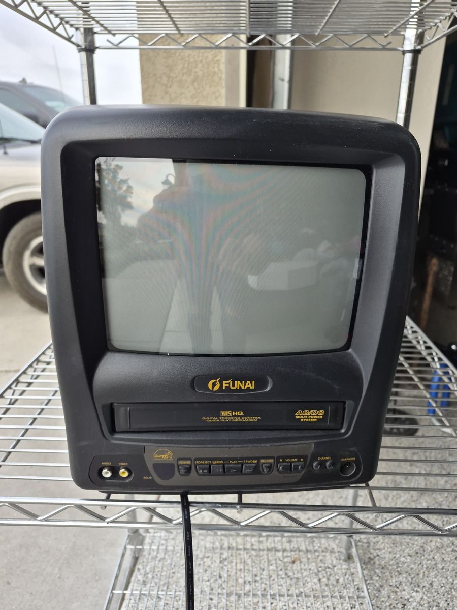 Small VHS TV