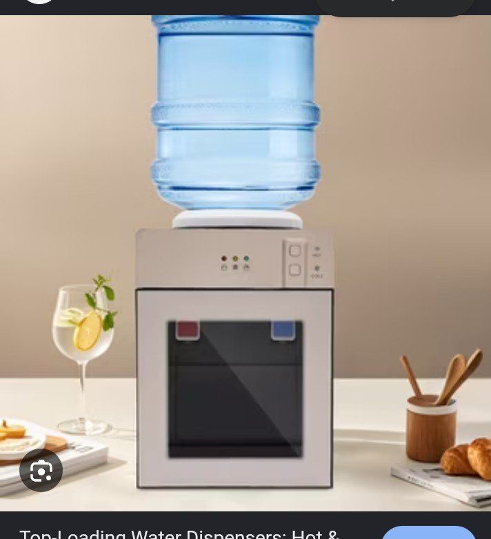 HoTui 4.2 Gallon Top-Loading Water Dispenser - Hot & Cold Water Cooler