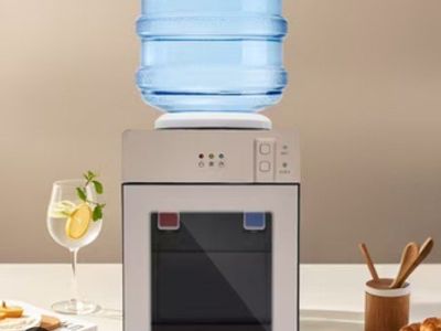 HoTui 4.2 Gallon Top-Loading Water Dispenser - Hot & Cold Water Cooler