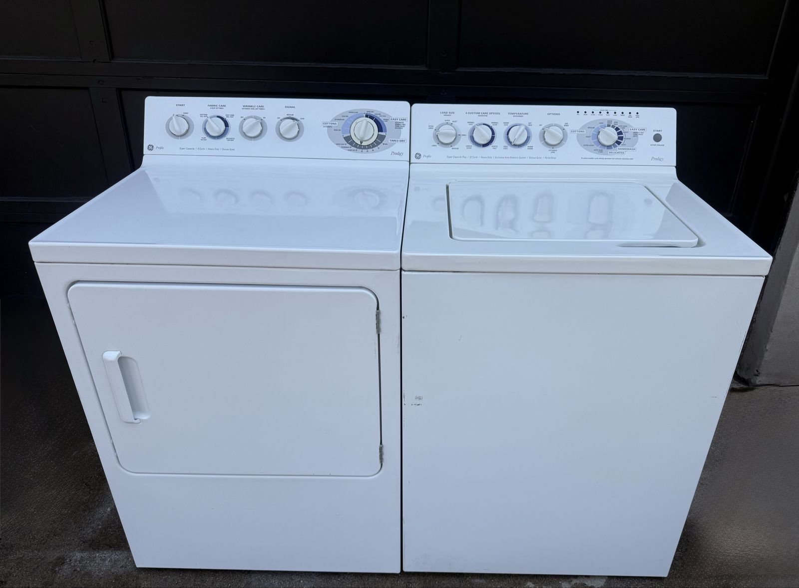 GE washers