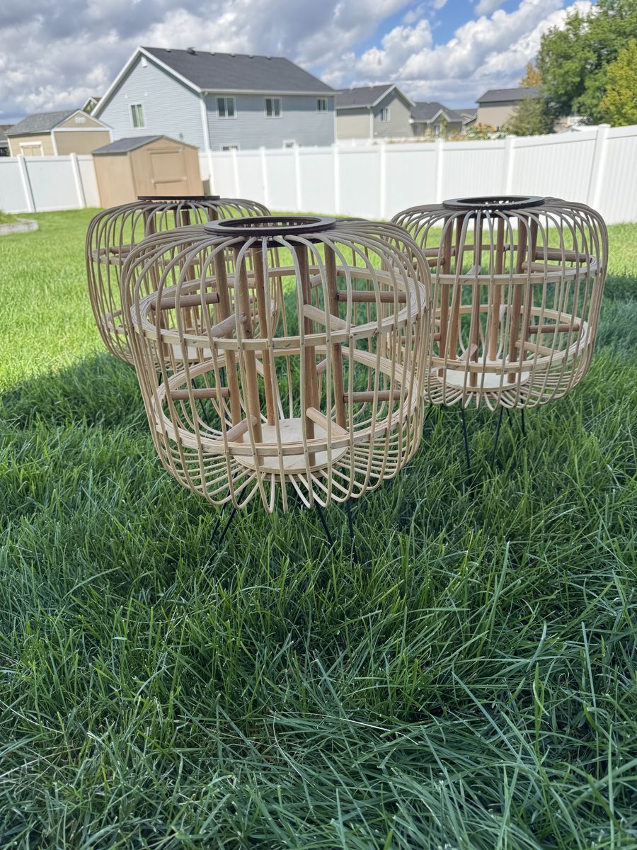 Wicker Lanterns