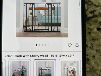 Regalo extra tall baby or pet gate 37” tall different attachments for wider.