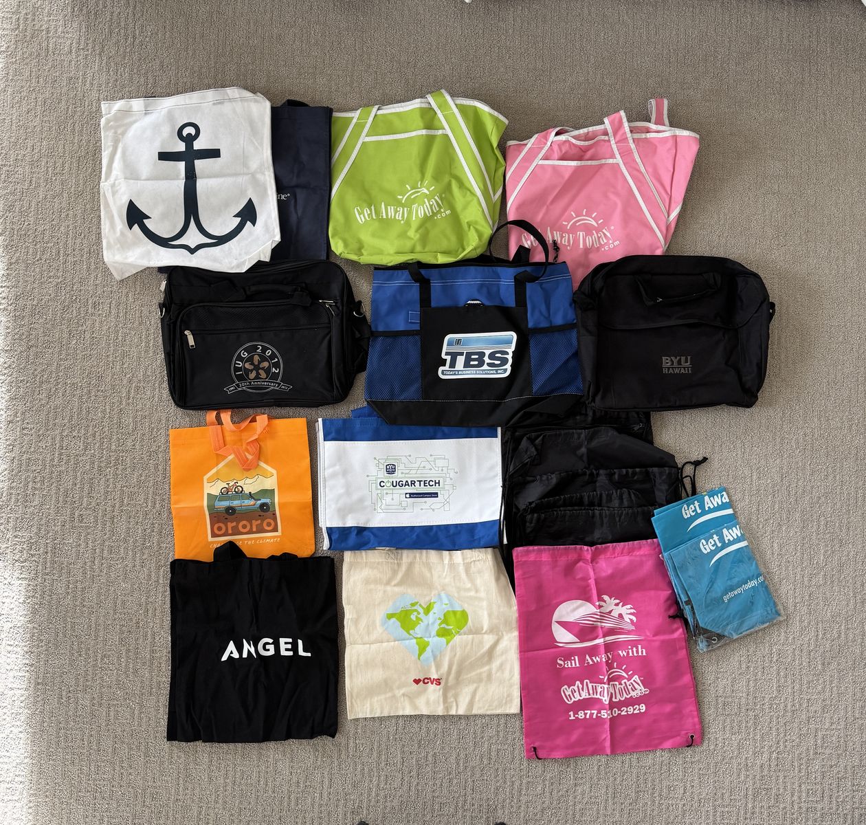 Bags Totes Laptop Book Bags Soft Briefcases Drawstring Backpacks