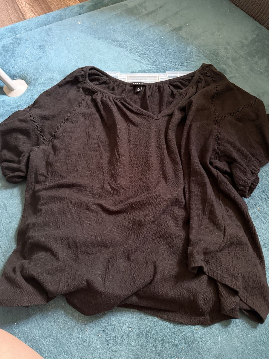 Torrid Black Dress Shirt