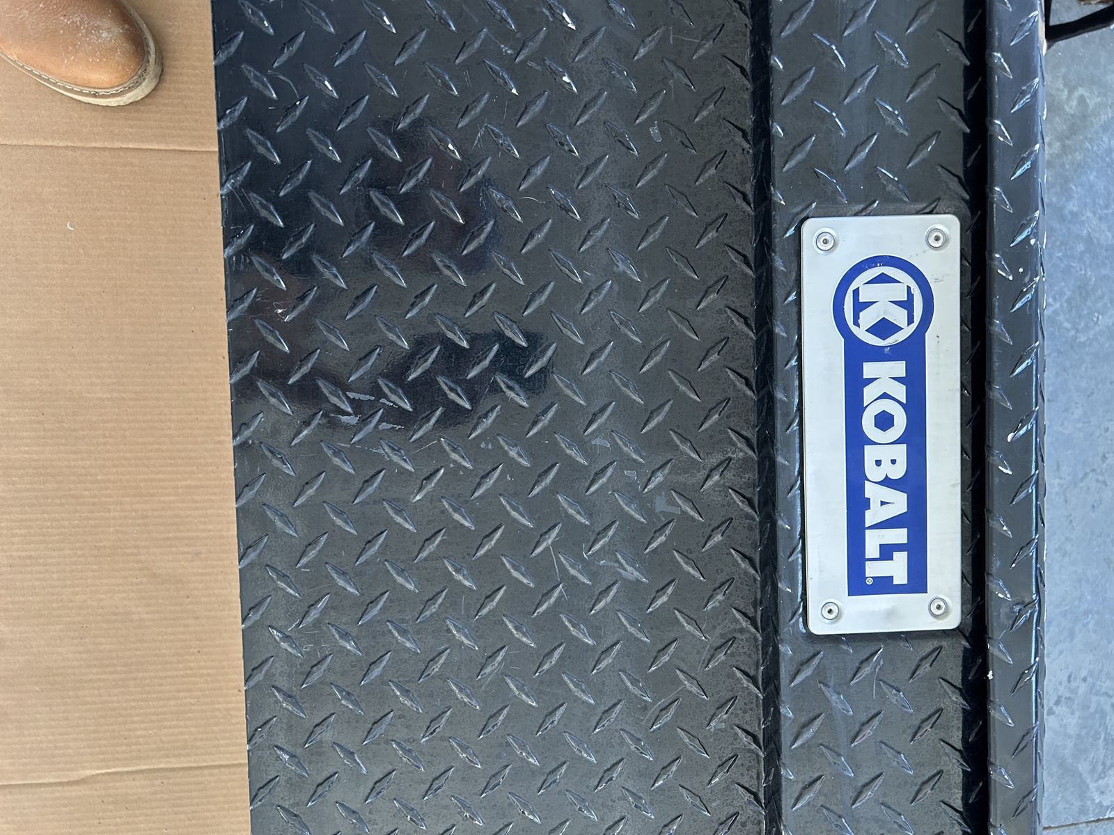 Kobalt truck toolbox