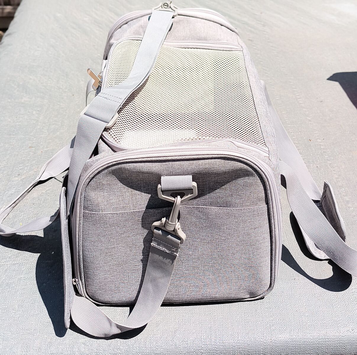 Pet Carrier Soft Fold Up 3 Doors 2 Ways To Carry Nice