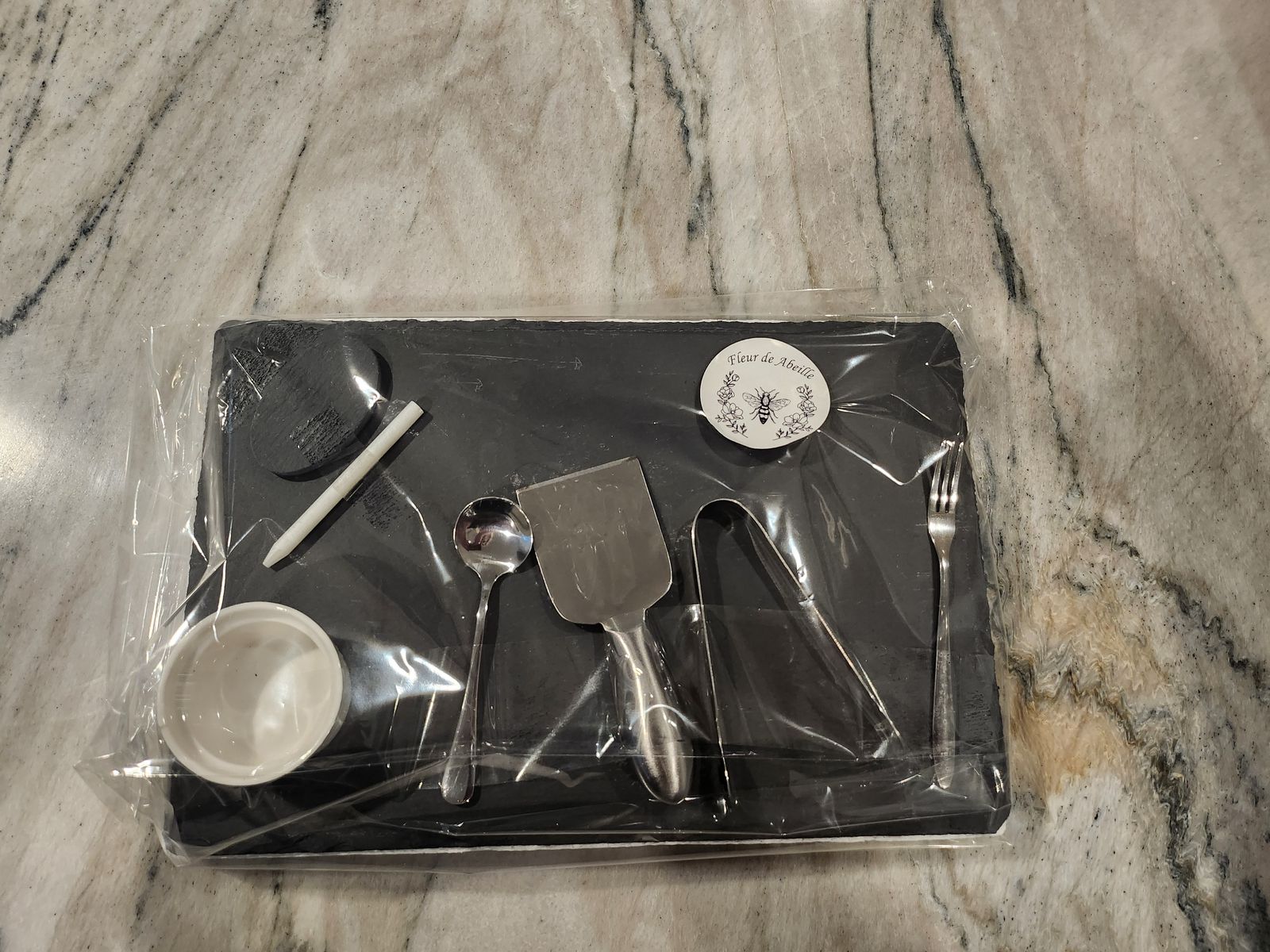 Charcuterie Board w/utensils - new