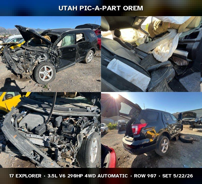 2017 Ford Explorer Parts - UTPAP Orem