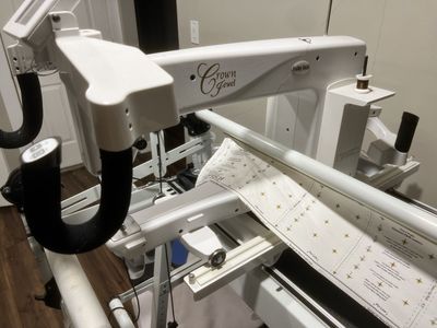 Baby Lock Crown Jewel long arm quilting machine
