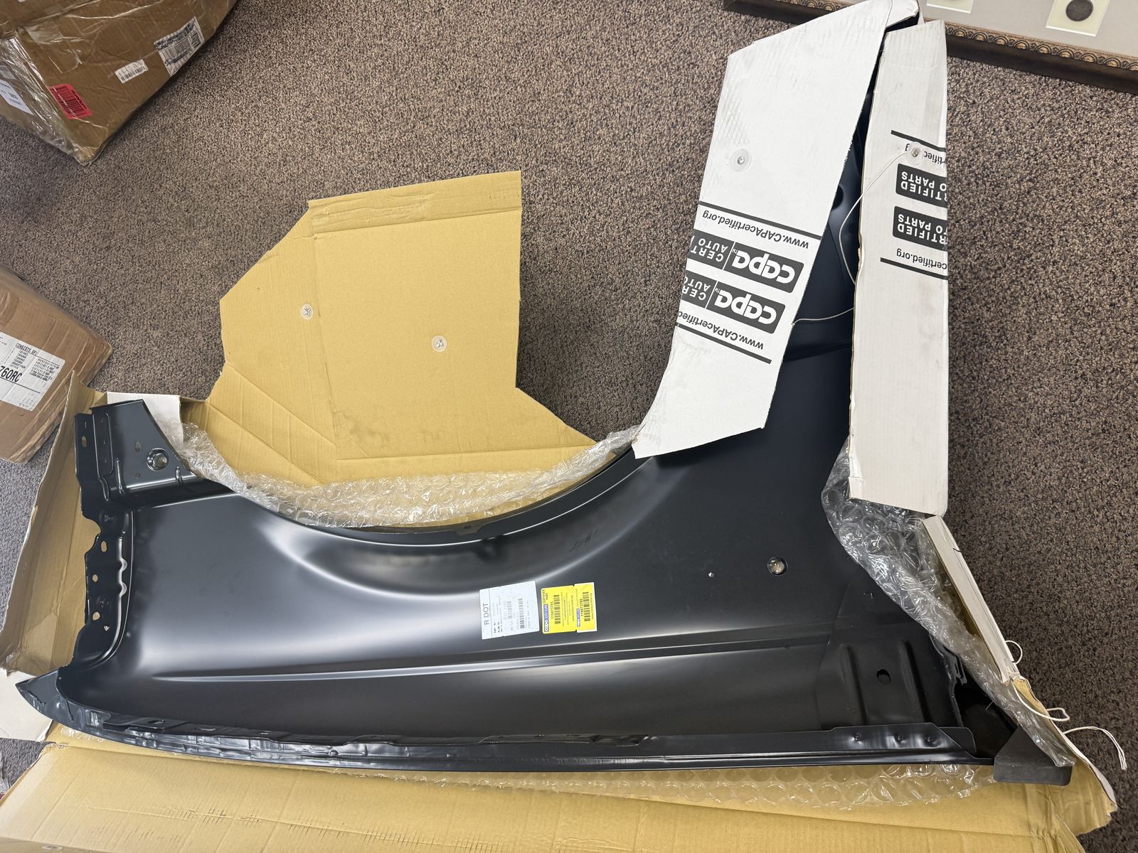 NEW Fender Steel Primed Front Left Driver Side For Ford Ranger 1998-2003