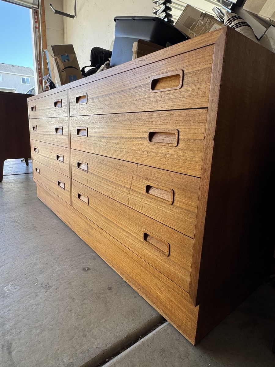 Mid-Century Danish Paul Hundevad Lowboy Dresser