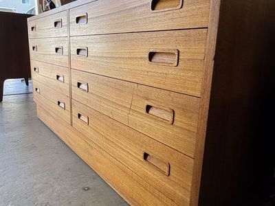 Mid-Century Danish Paul Hundevad Lowboy Dresser