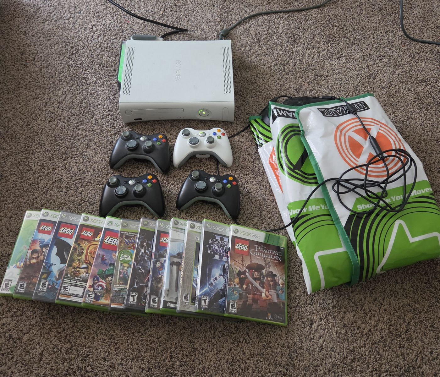 Xbox 360 120GB HD 40 games