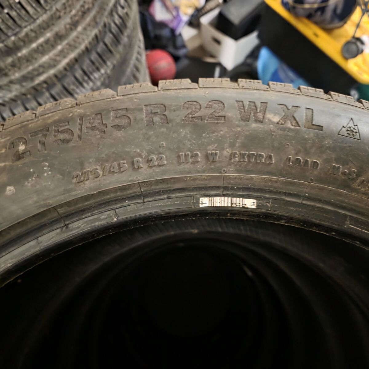 275/45R22 Continental winter all season 275 45 22