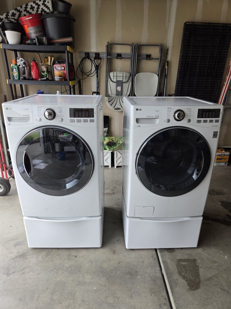 Front Load Washer and Dryer