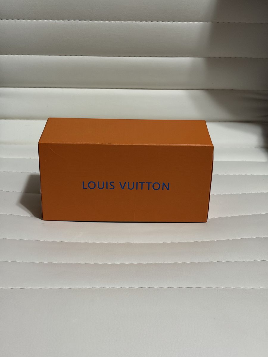 Louis Vuitton 2184 Gray 49 Eye Size Eyeglass Frame & Eyeglass pouch