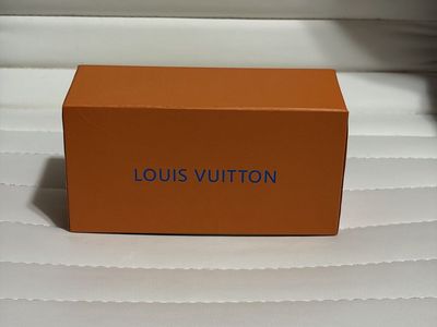 Louis Vuitton 2184 Gray 49 Eye Size Eyeglass Frame & Eyeglass pouch