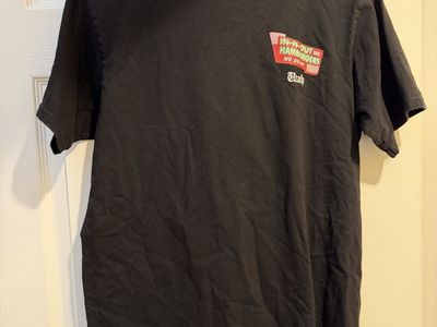 In-N-Out Burger Black Graphic T-Shirt Men's Size M, Made in USA, 100% Cotton Pre-Shrunk