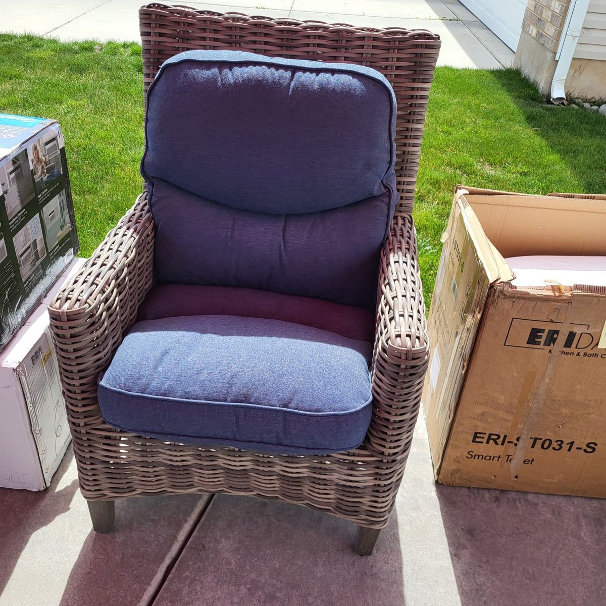 Outdoor Patio Chair Qty-1