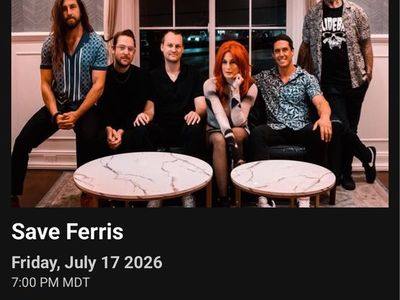 Save Ferris Concert Ticket - The Urban Lounge - July 17, 2026