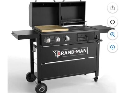 Brand-Man Dual Grill Lids