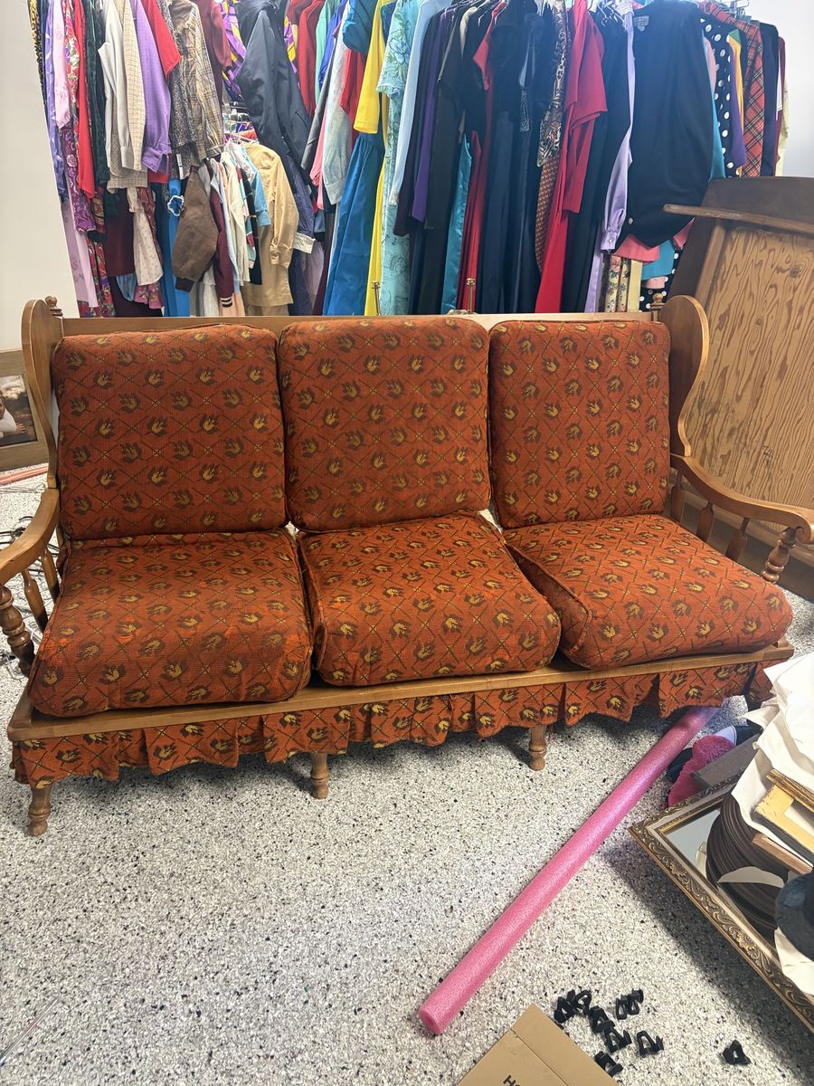 MCM modern vintage couch rare find 