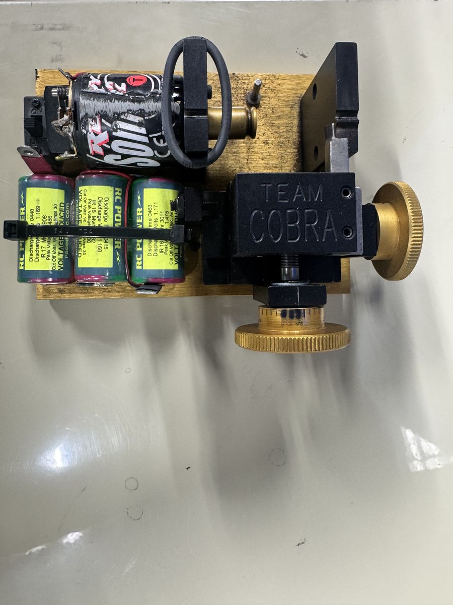 Team Cobra Rc Car Motor Lathe