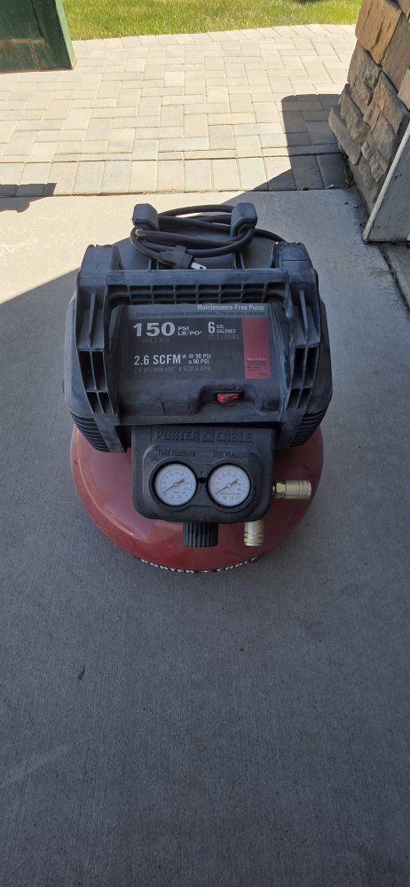Porter-Cable air compressor