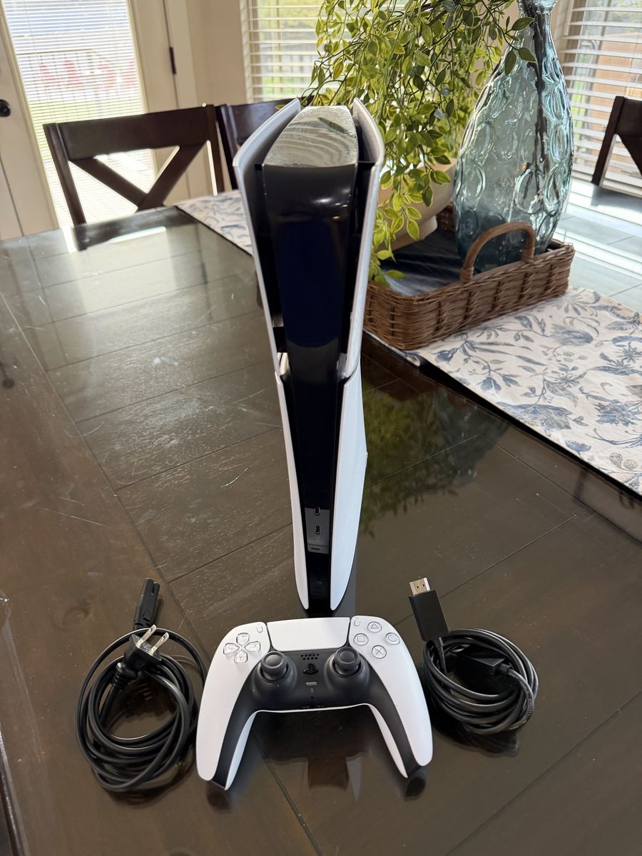 Sony PlayStation 5 Console with Controller and Cables