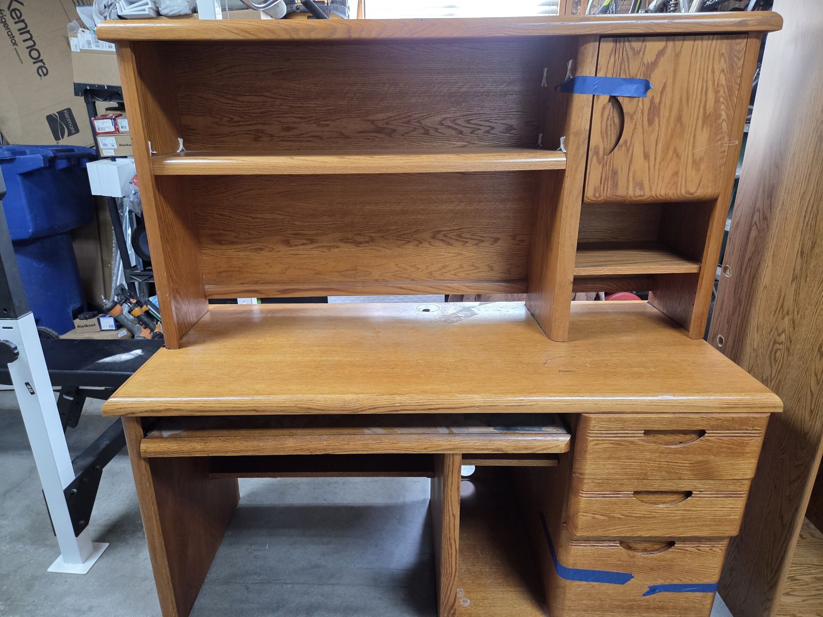 Oak desk