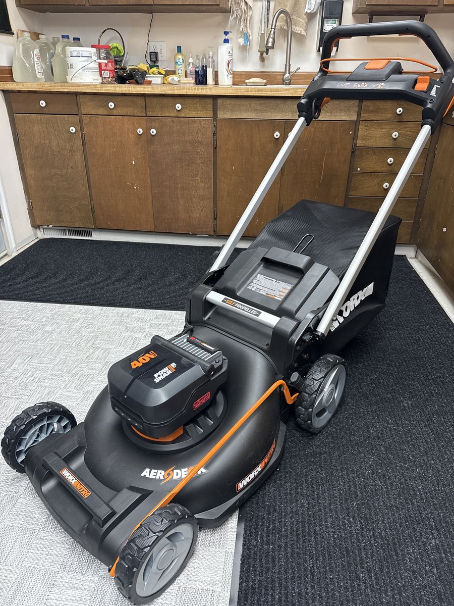 Electric Lawnmower  worx Brand