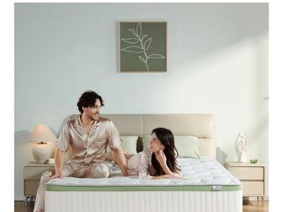 Queen Size Mattress 12 Inch, Medium Firm Hybrid